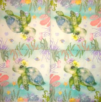 029 Schildkröte - 3-lagig - Stewo